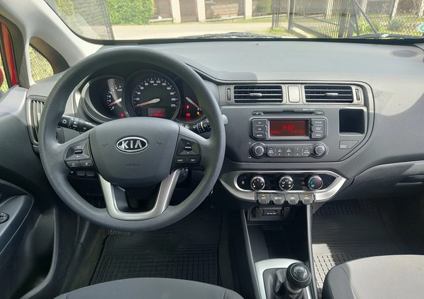 Kia Rio cena 24800 przebieg: 160000, rok produkcji 2012 z Wieluń małe 79